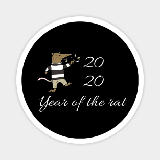 year of the rat 2020 Amazing  t shirt Magnet